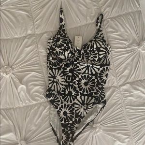 Tory Burch Floral One Piece L